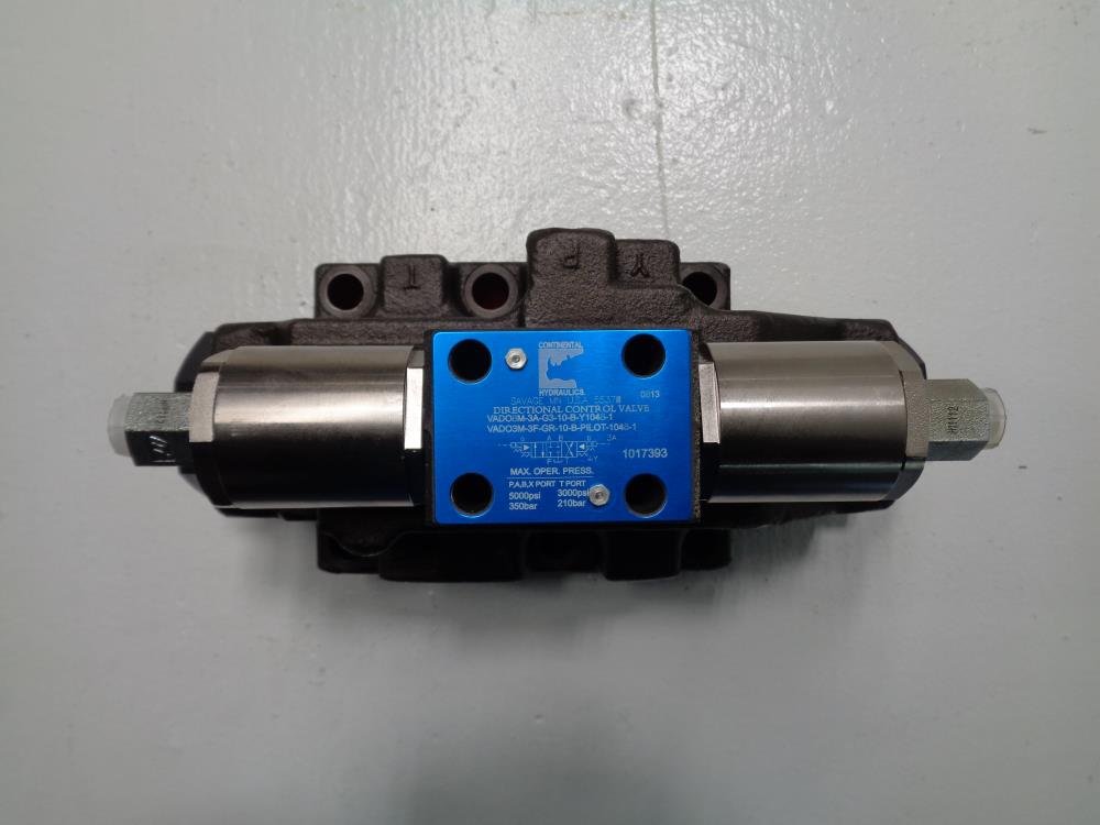 Continental Hydraulics Directional Control Valve VADO83-3A-G3-10-B-Y1048-1